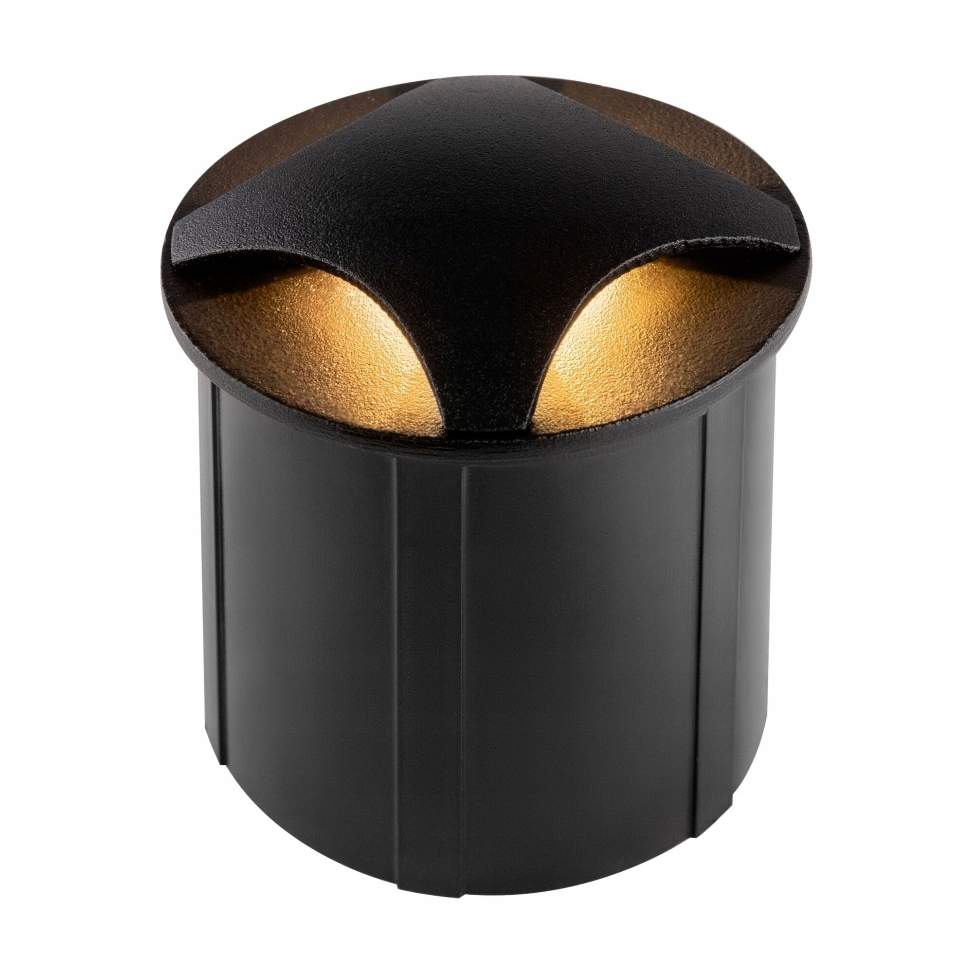 Moderní černá kulatá Led nájezdová lampa IP65 6 cm Maytoni
