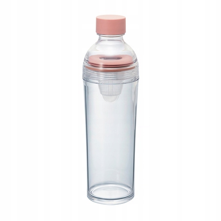 Hario Přenosná Láhev S Filtrem Do Matchy 400 ml Světle Růžová
