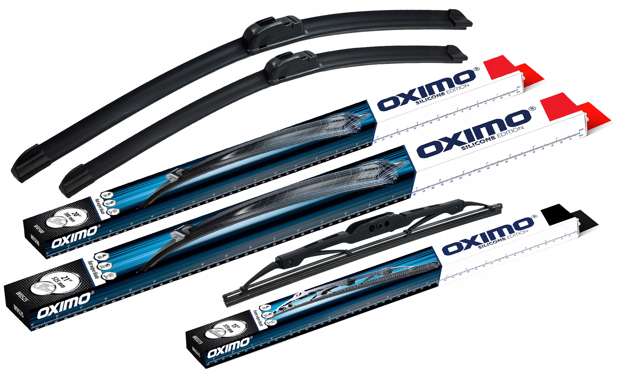 Wycieraczki VW Passat B5 Variant przód + tył OXIMO