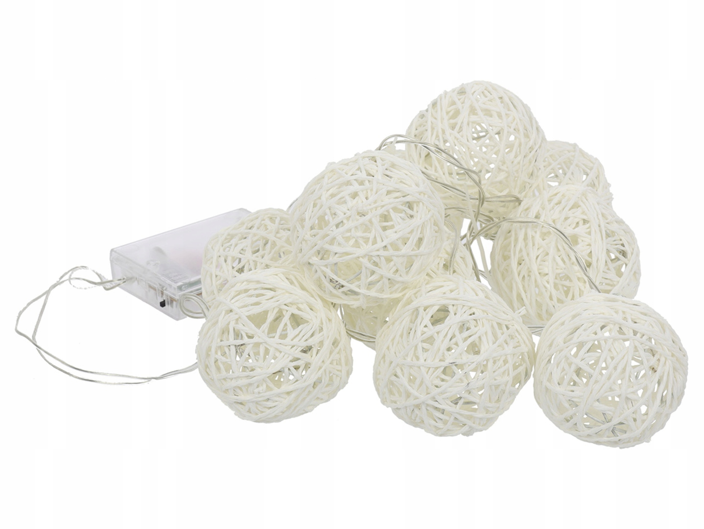 

Lampki dekoracyjne, Łańcuch 10 Led kule