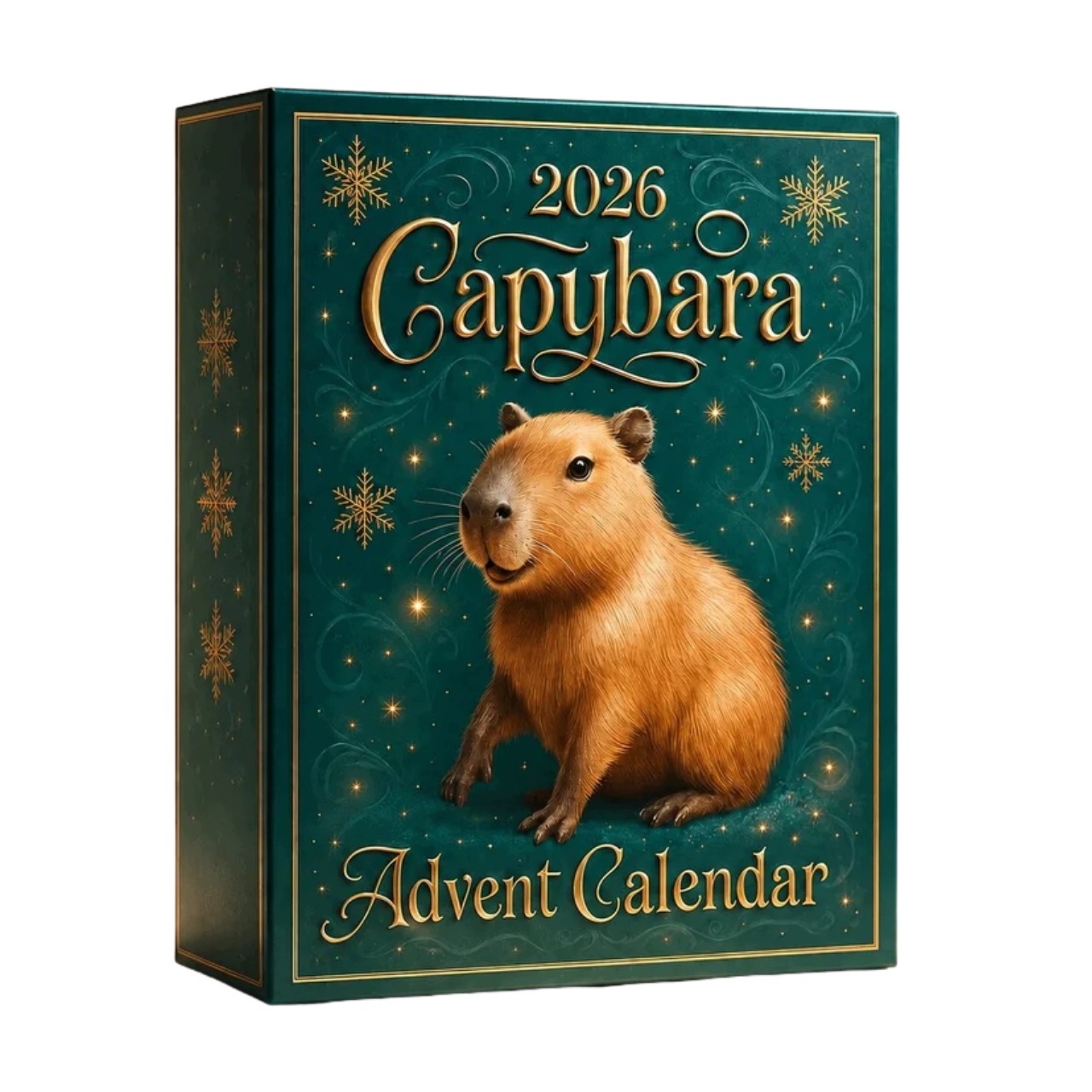 Адвент-календарь Senti Капибара, 24 фигурки-подвески