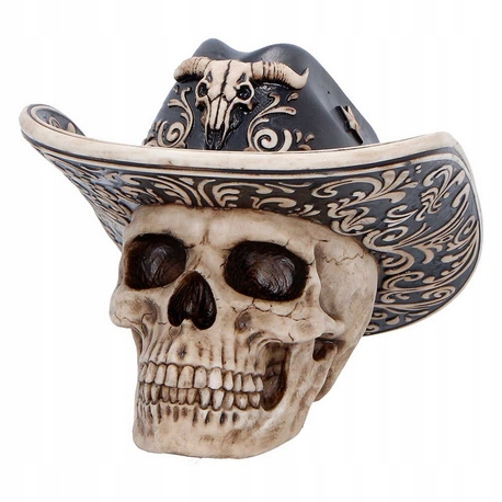 Wild West skull figurka Western Divoký Západ od firmy Nemesis Originál