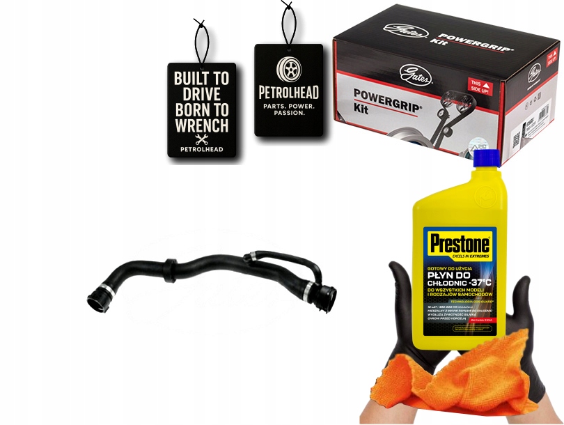 Gumový Kabel Horního Chladicího Systému Bmw X3 E83 3.0D #Petrolhead Pro+ Kit5