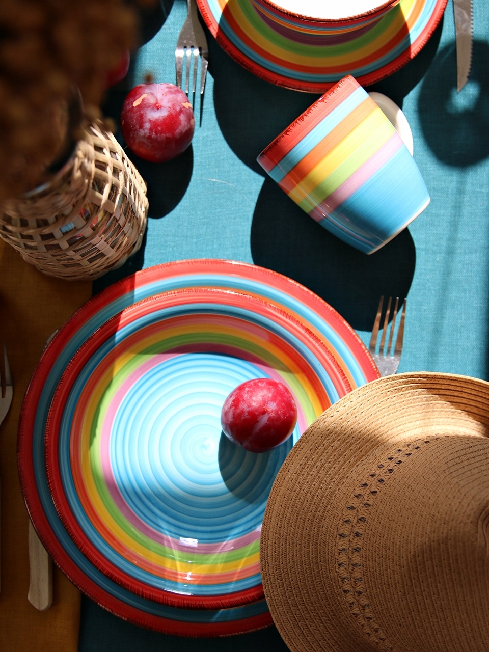 TALERZ DO ZUPY głęboki 21cm MEXICO 6szt Marka MPLCo