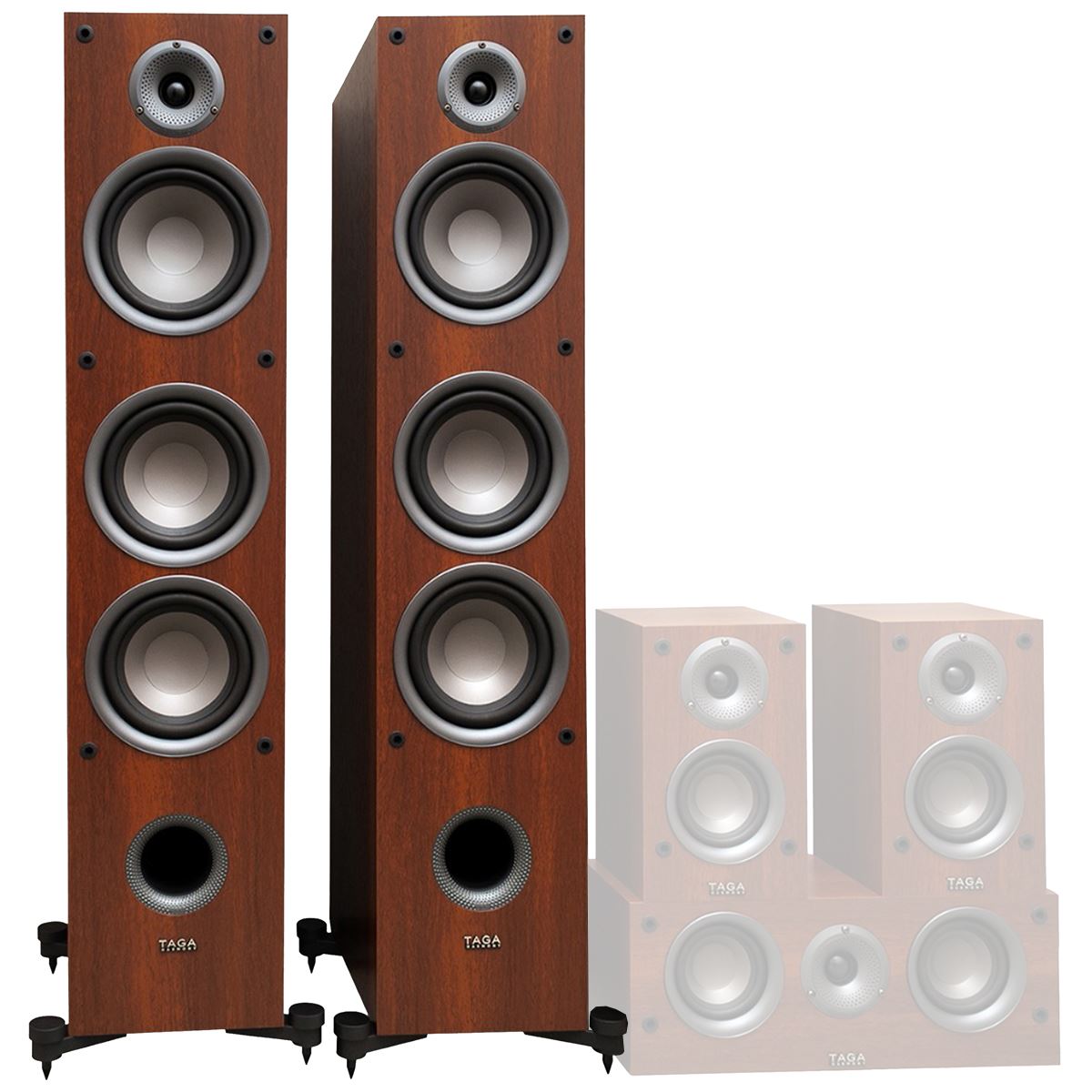 TAGA HARMONY TAV607F +C +S ZESTAW KINO DOMOWE 5.0 Rodzaj kino domowe