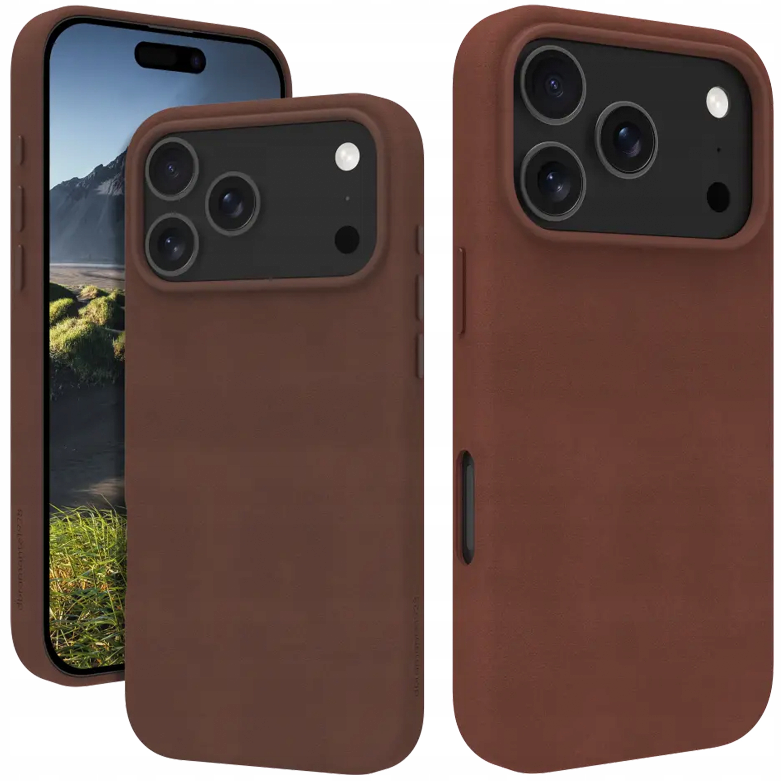 DBRAMANTE1928 Roskilde Case Etui Skórzane z MagSafe do iPhone 17 Pro Max