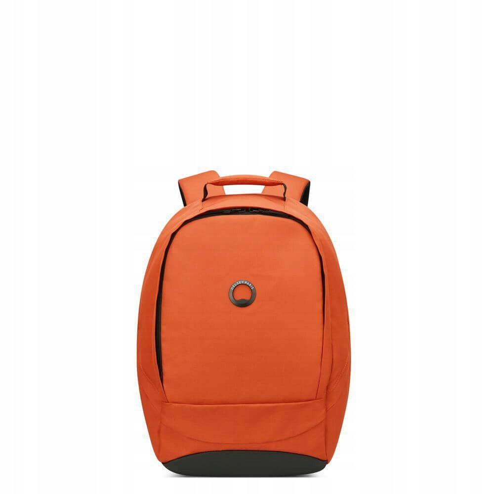 Walizka Delsey Securban Miejski pomarańczowy plecak na laptopa 13.3"