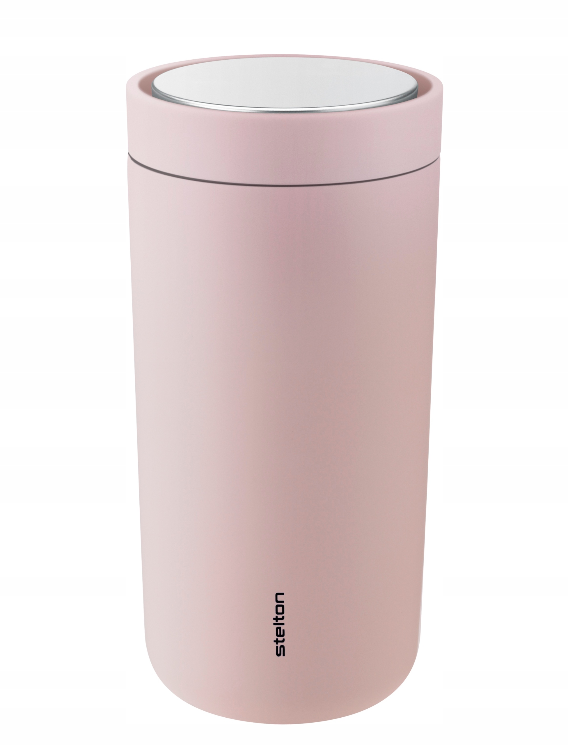 Stelton To Go Click Ocelový Termohrnek 400 ml Světle růžový