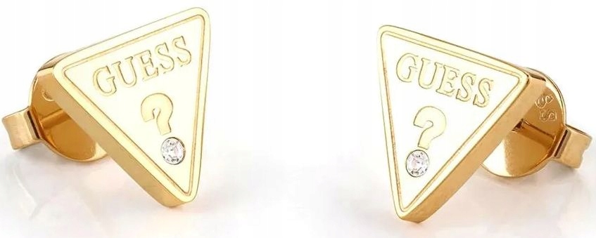 Módní Náušnice Guess Studs Party Ve Tvaru Trojkatů Na Tyčinku 11 mm