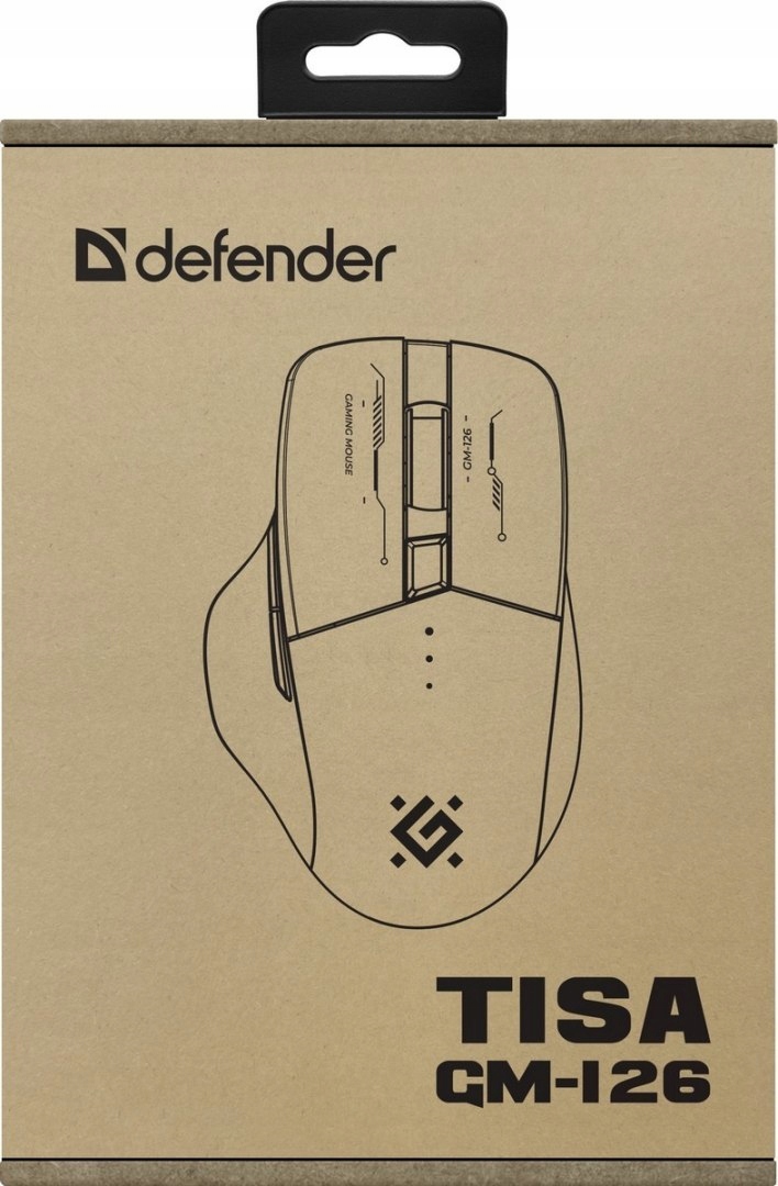 MYSZ DEFENDER GM-126 TISA RF+BT OPTIC 1600dpi 6P BIAŁA — 14