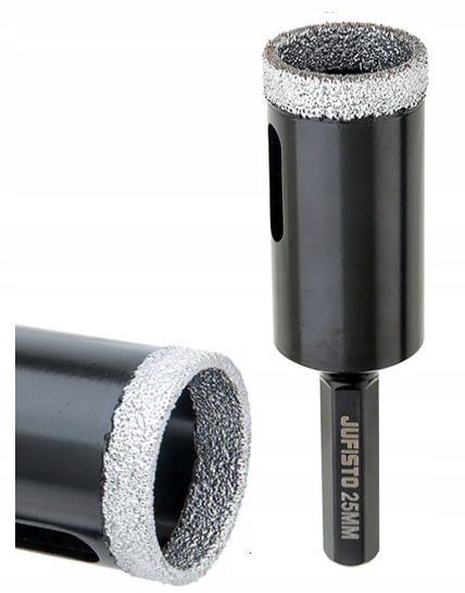 Korunkový Vrták 25 mm Na Granitový Mramor Ze Skla