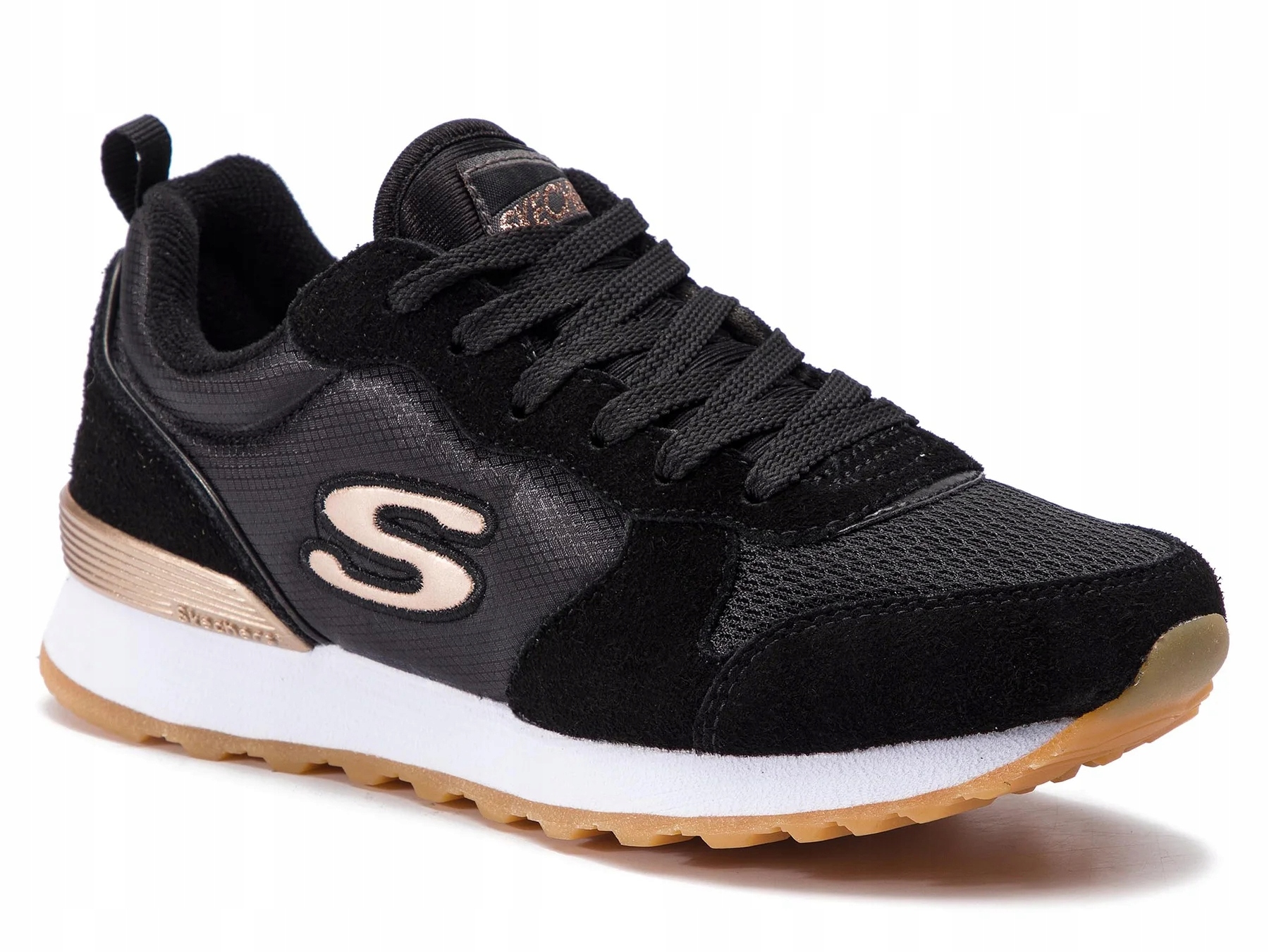 Dámské boty Skechers Retros-og 85 111-BLK 37 Tenisky Kůže Přírodní