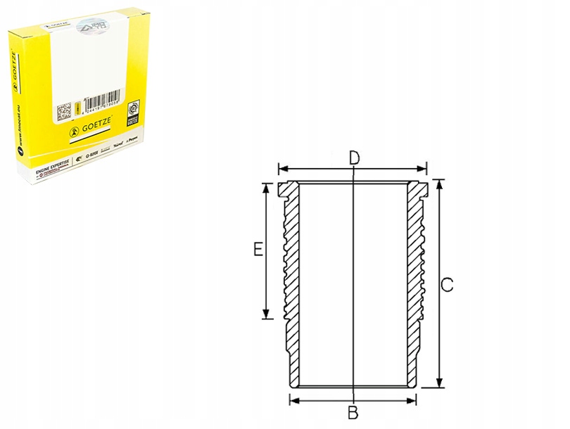 TULEJA CYLINDRA MAN LION´S STAR TGA NEOPLAN SKYLINER R