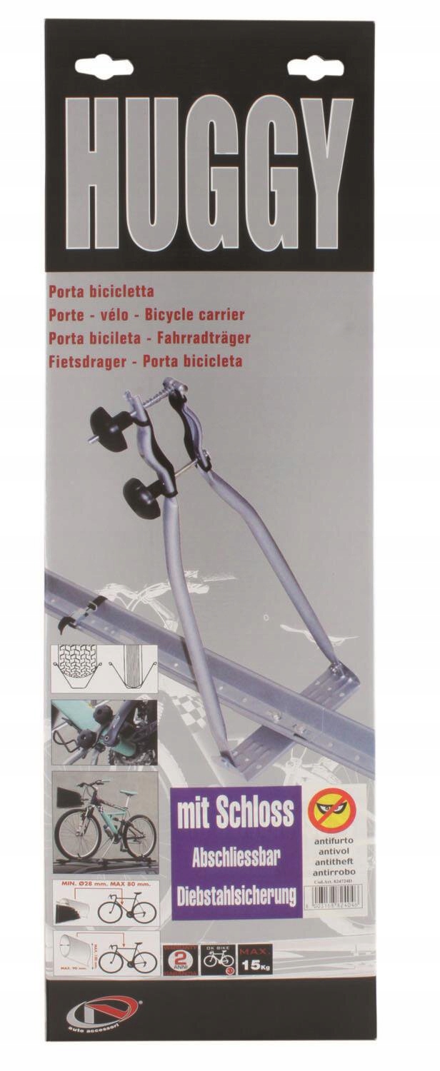 Bagażnik rowerowy Huggy Lock od Mac Huggy Lock, Marka inna