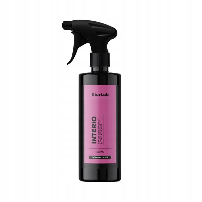 Kiurlab Interior Cleaner Interio 500ml środek do czyszczenia wnętrza auta