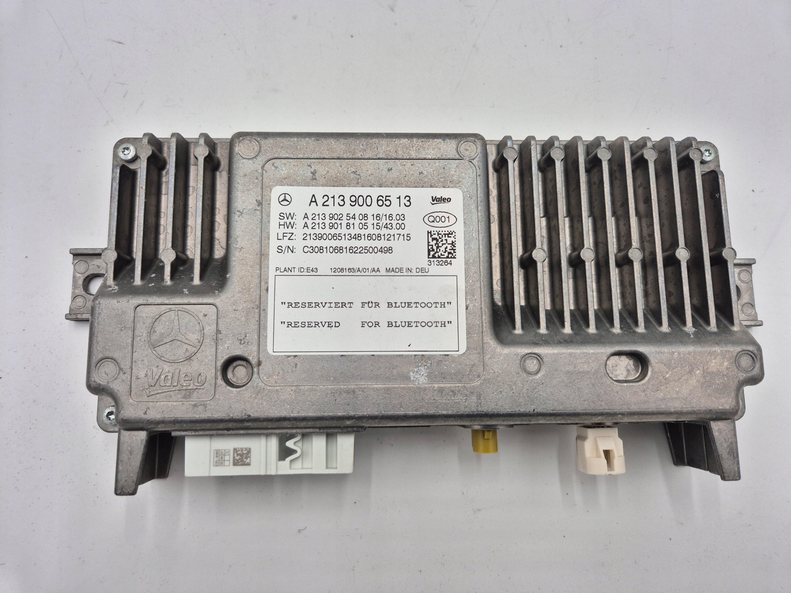 module control unit BLUETOOTH 2139006513 MERCEDES W213