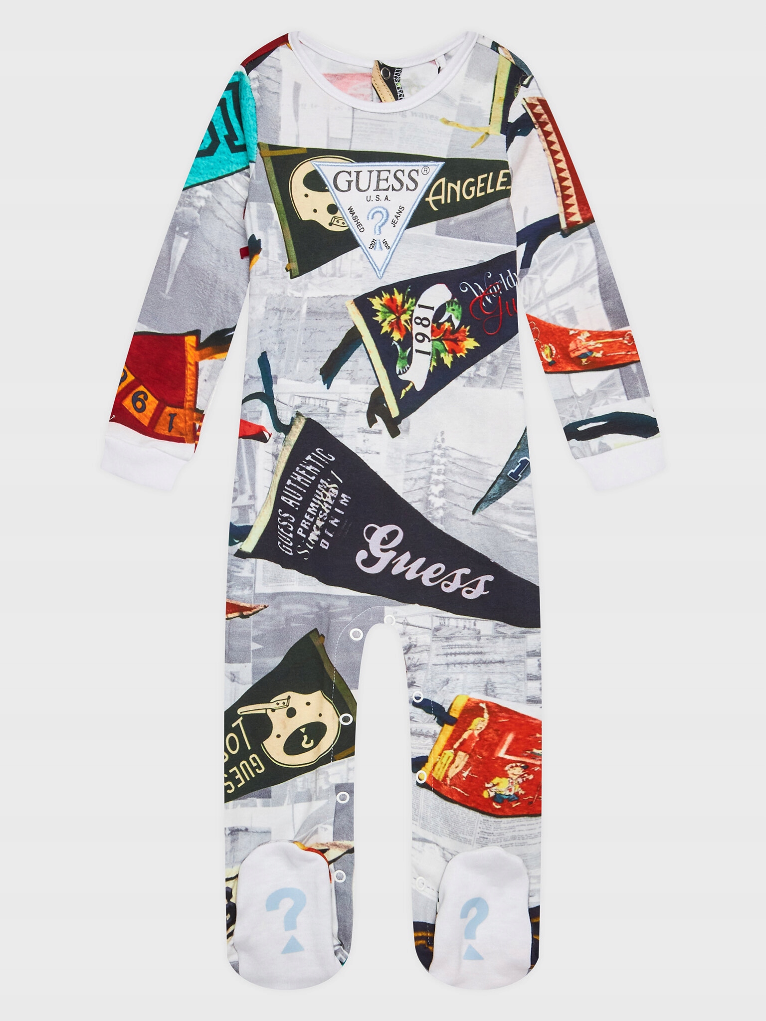 GUESS Śpiochy P3RG00 KA6W0 Kolorowy Regular Fit