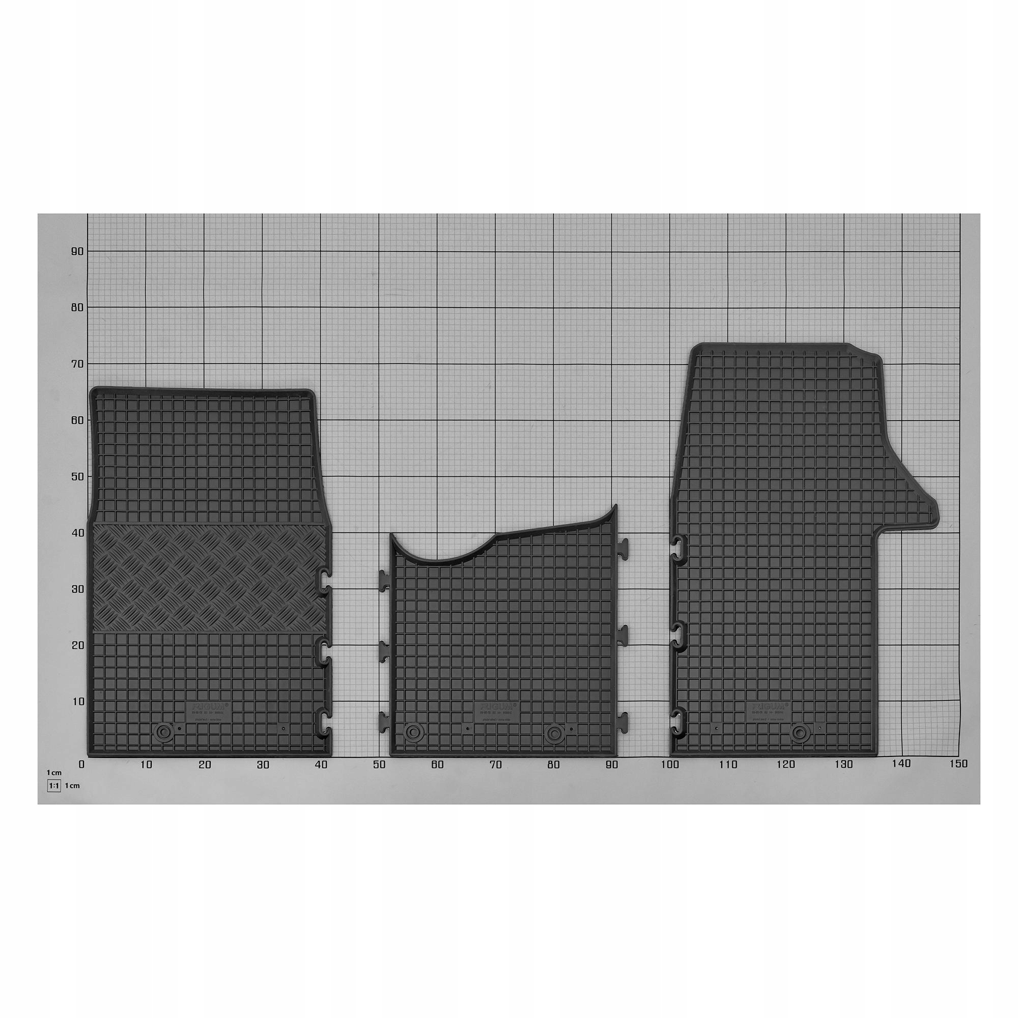 Zestaw dywaników do Opel Vivaro od 2014 | 8/9 miejsc L1 Producent Rigum