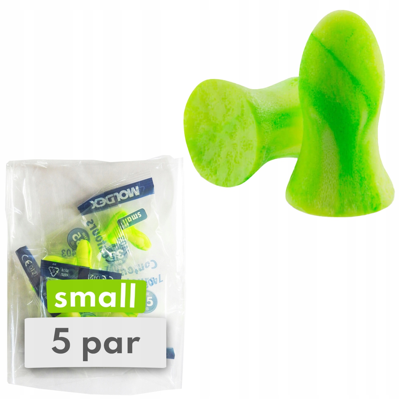 

Zatyczki do uszu Moldex Contours Small 5 Par
