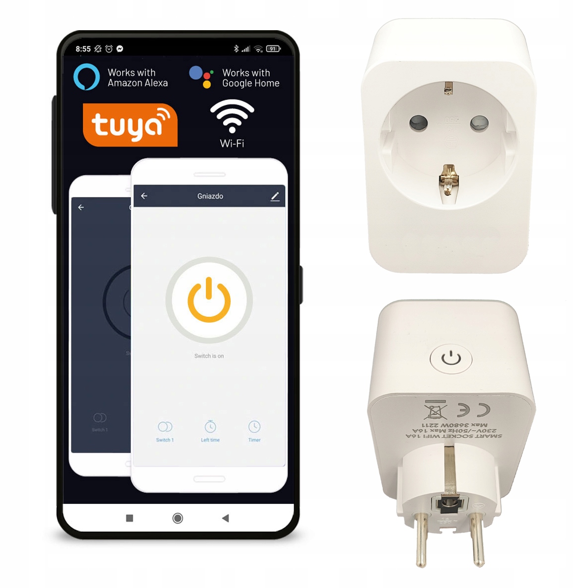 

Licznik Energii Elektrycznej Zużycia Prądu WiFi