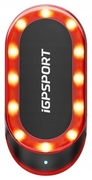 Wsteczny Radar Rowerowy lampka Igpsport Sr Mini uchwyt podsiodłowy roweru