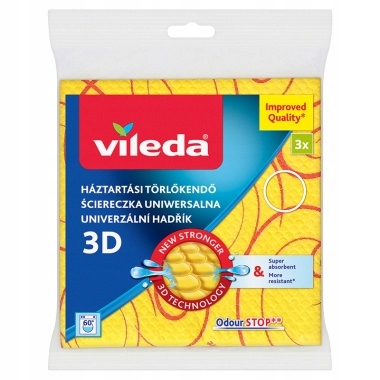 

Vileda Pucerka Uniwersalna Z Jonami Srebra 3 Szt.