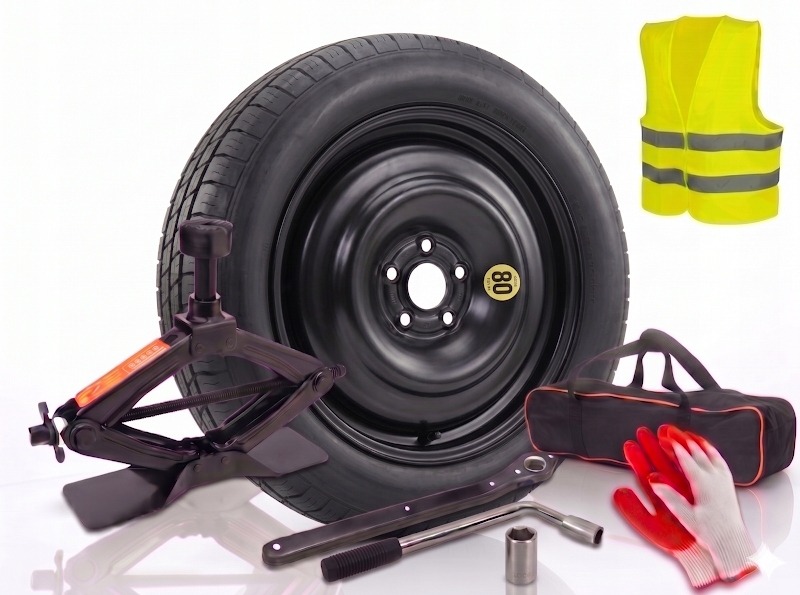 Dojazdové Koleso 145/80R19 Citroen C5 Aircross A 2017-2026 Sada S Vestou