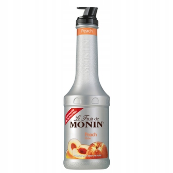 1x 1L Monin Puree Peach puree brzoskwiniowe do koktajli