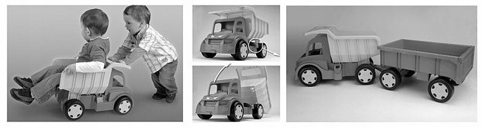 Wader Gigant Truck Wywrotka - Farmer 65015 Model inny