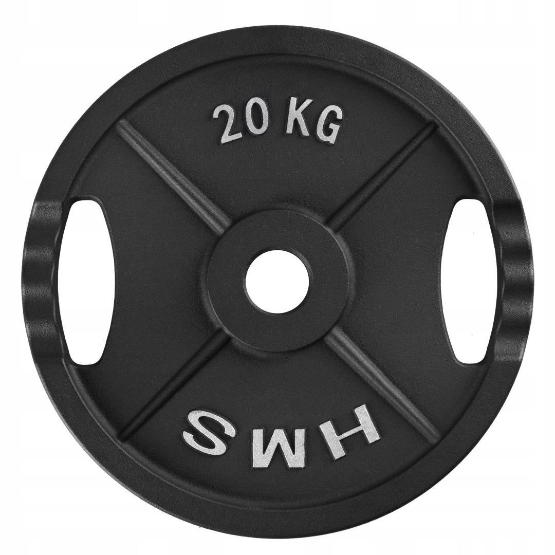Talerz Olimpijski Obciążenie Na Gryf Sztangę Do Ćwiczeń Treningu Hms 20 kg