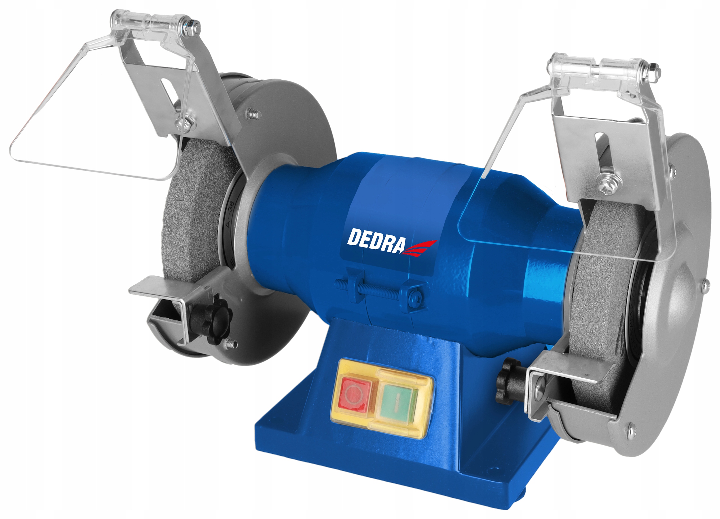 Szlifierka Stołowa Dedra 150W Podwójna Kamieniowa Dwutarczowa Tarcza 125MM