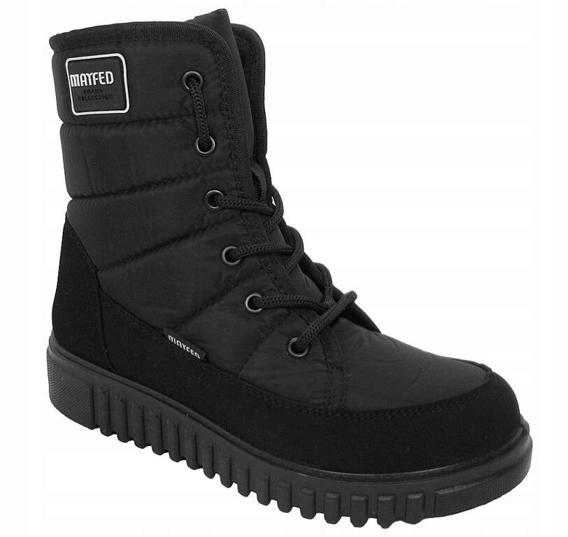 Dámské sněhové boty Progress PROGJ-24-157 černé 37