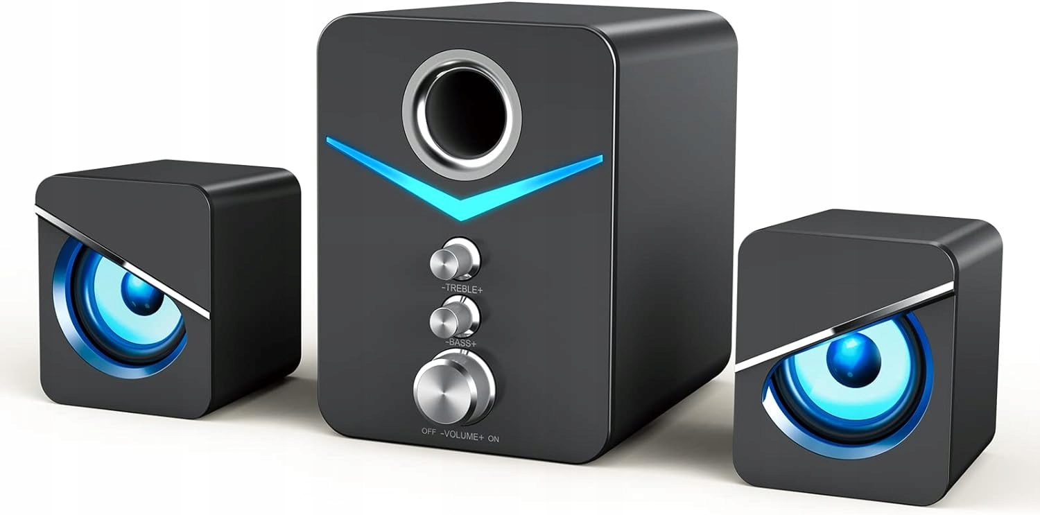 Głośnik komputerowy z subwooferem, głośnik komputerowy 2.1. Usb