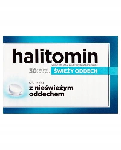

Halitomin 30 tabl. do ssania