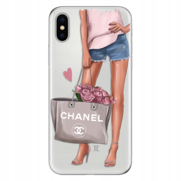 Silikonowe etui iSaprio Fashion Bag na iPhone X