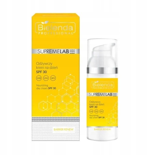 Bielenda Professional SupremeLAB Barrier Renew, výživný denní krém Spf