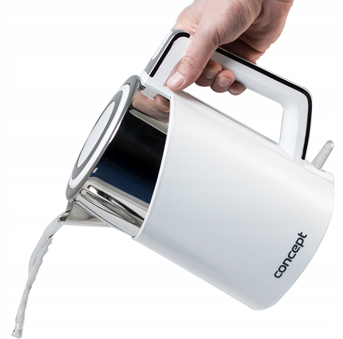 CZAJNIK ELEKTRYCZNY TERMOREGULACJA STRIX BIAŁY Marka Concept