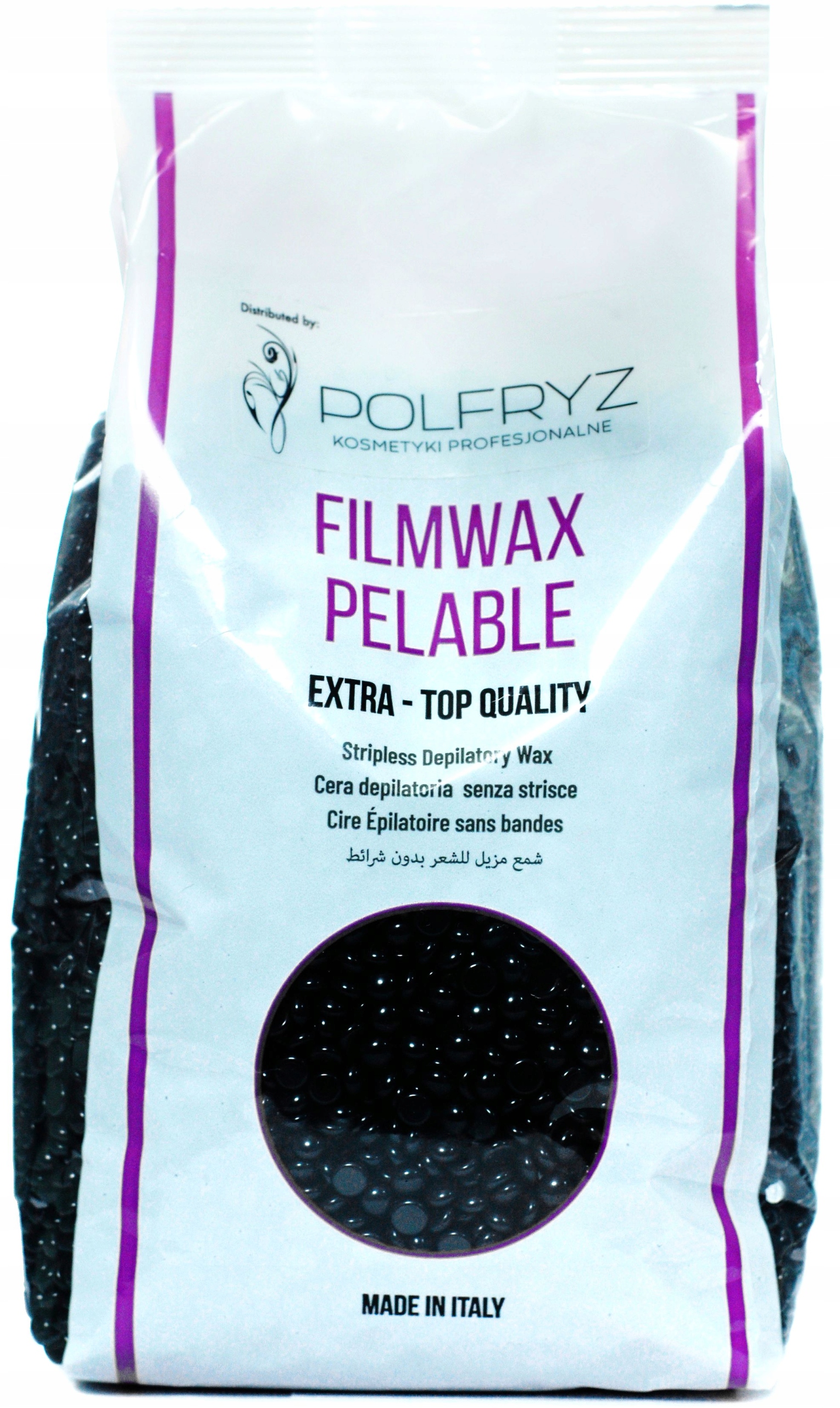 

DepiloMax Wosk twardy FilmWax dropsy czarny 1kg