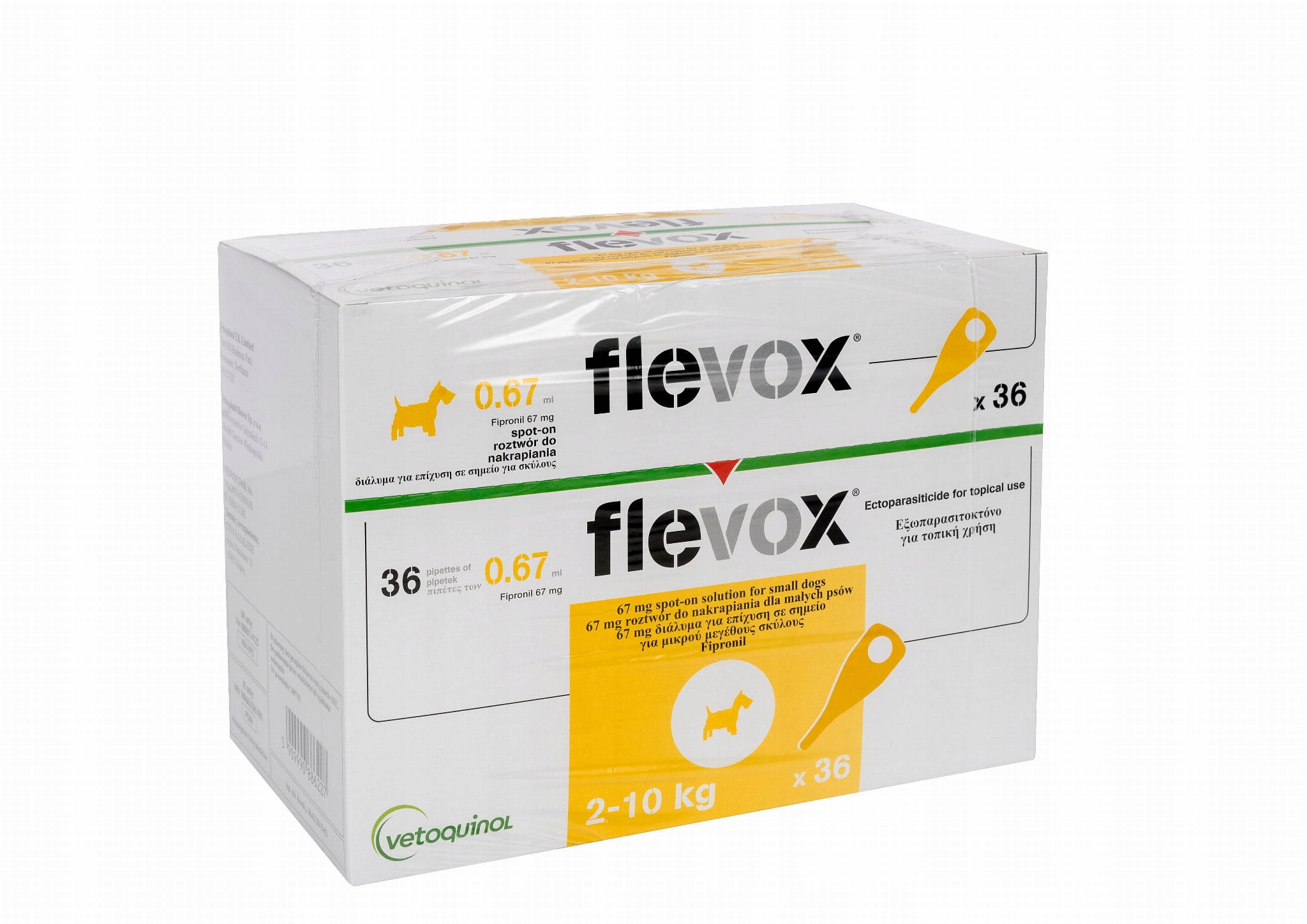 

Vetoquinol, Flevox, na pchły i kleszcze, 2-10 kg