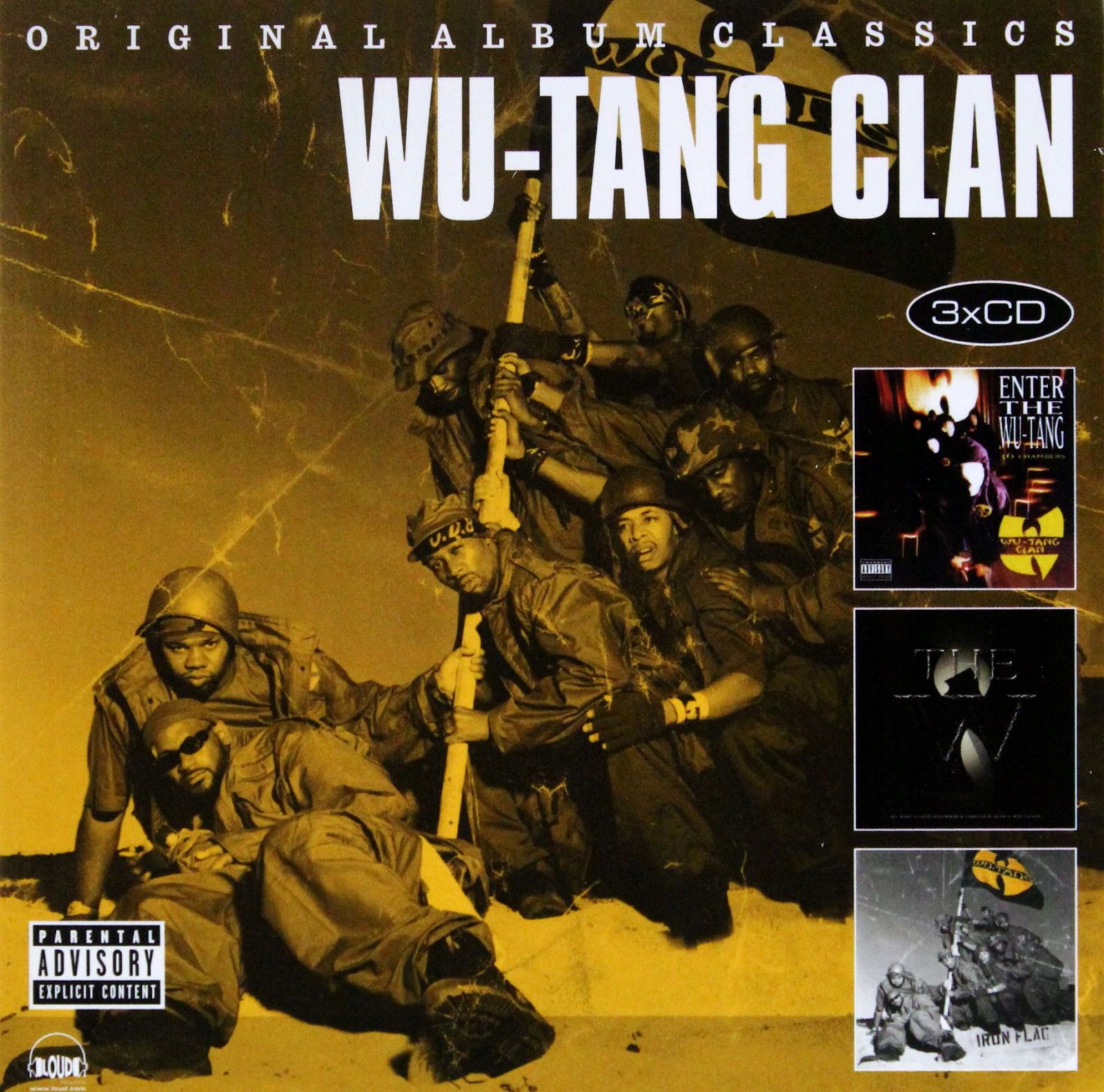 [CD] Wu-tang Clan Original Album Classics (folia) 3 CD