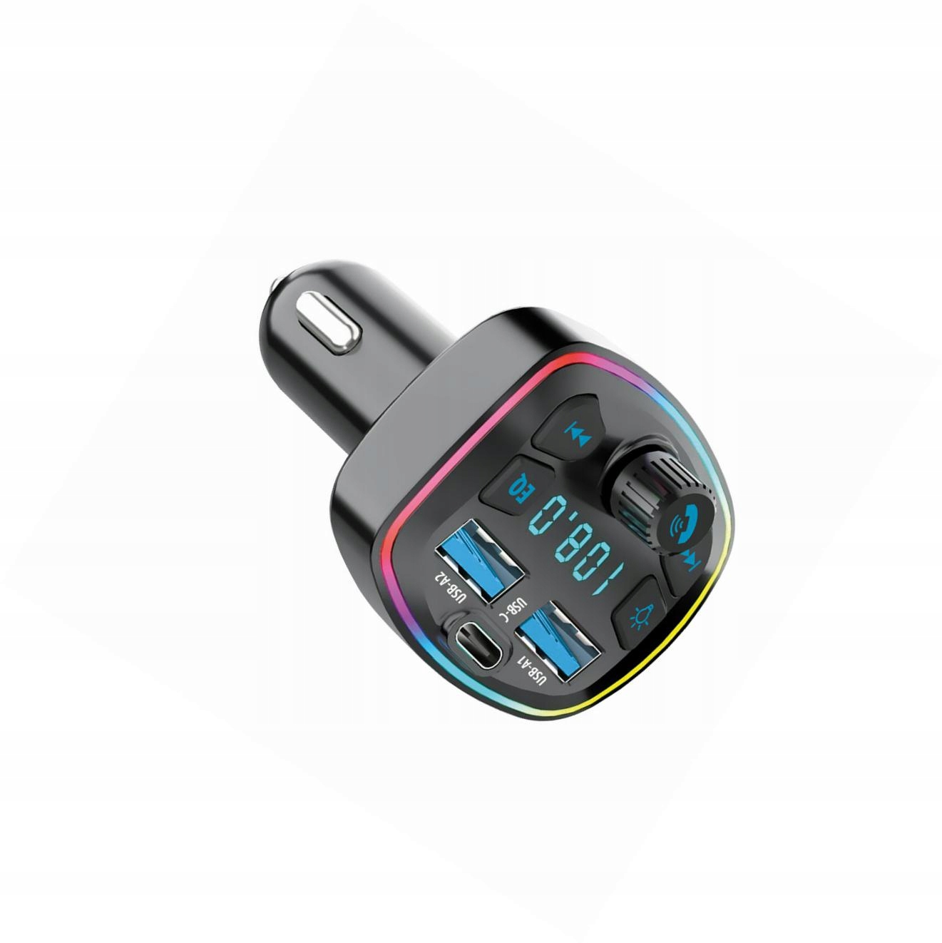 ładowarka samochodowa transmiter Fm Bluetooth do Motorola Moto G54 5G Power