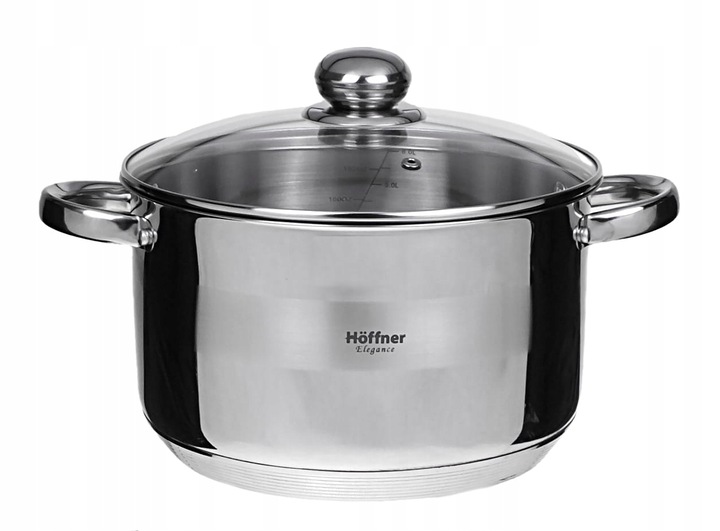 Garnek metalowy Hoffner 5,5L 24cm