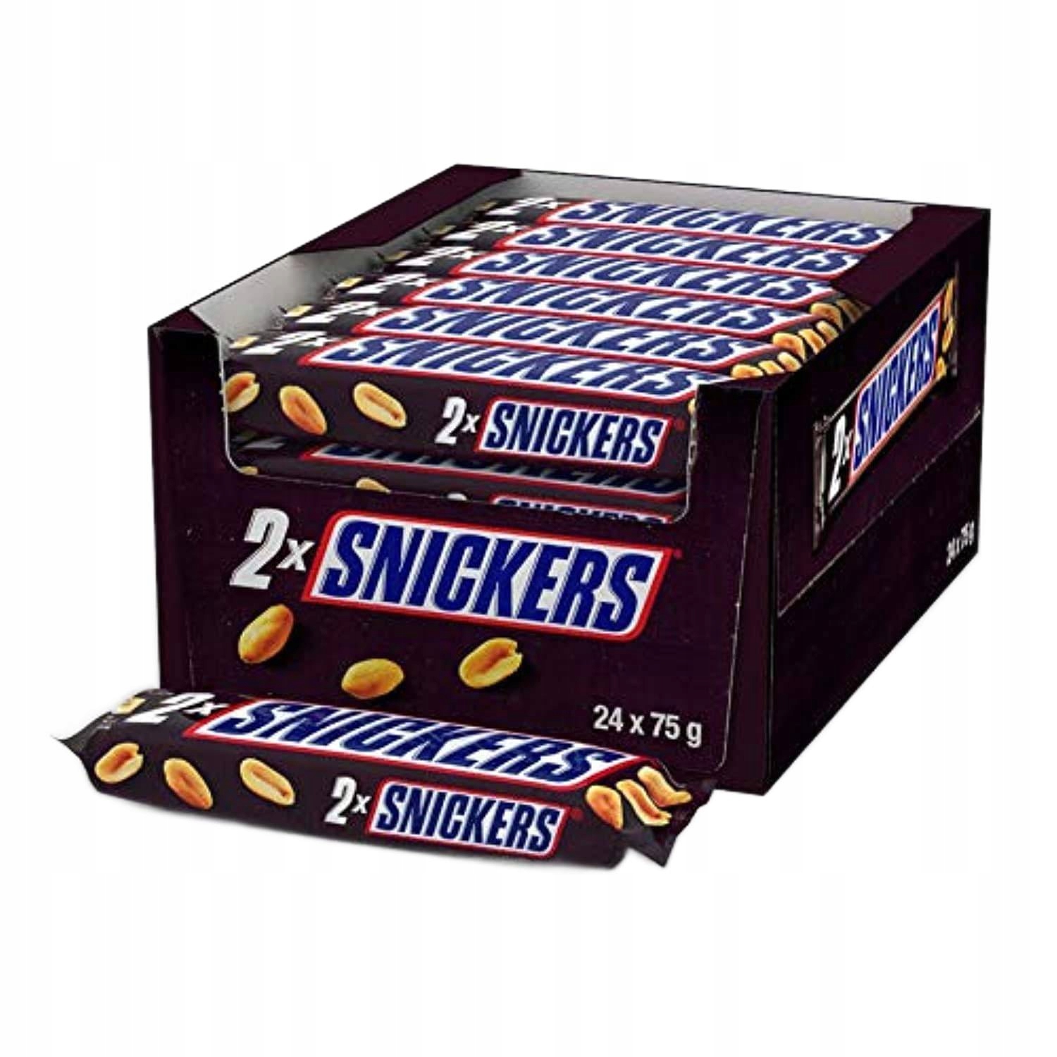 24 Sztuki Baton Snickers 75G