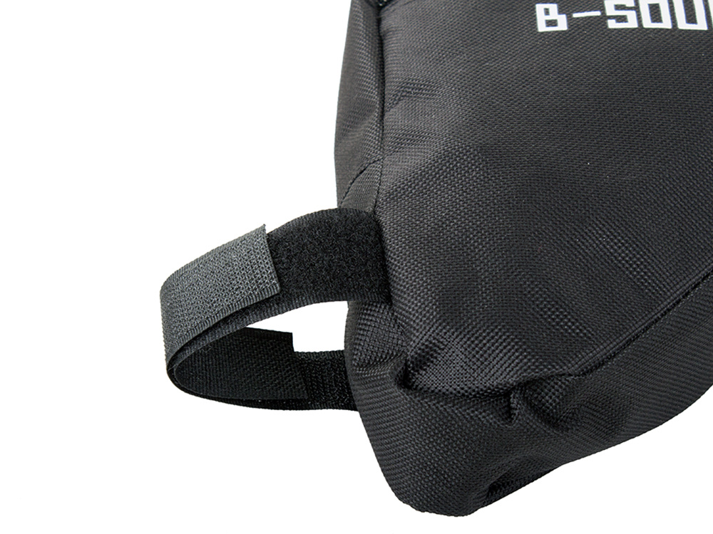 SAKWA ROWEROWA POD RAMĘ SASZETKA TORBA NA ROWER Materiał dominujący poliester