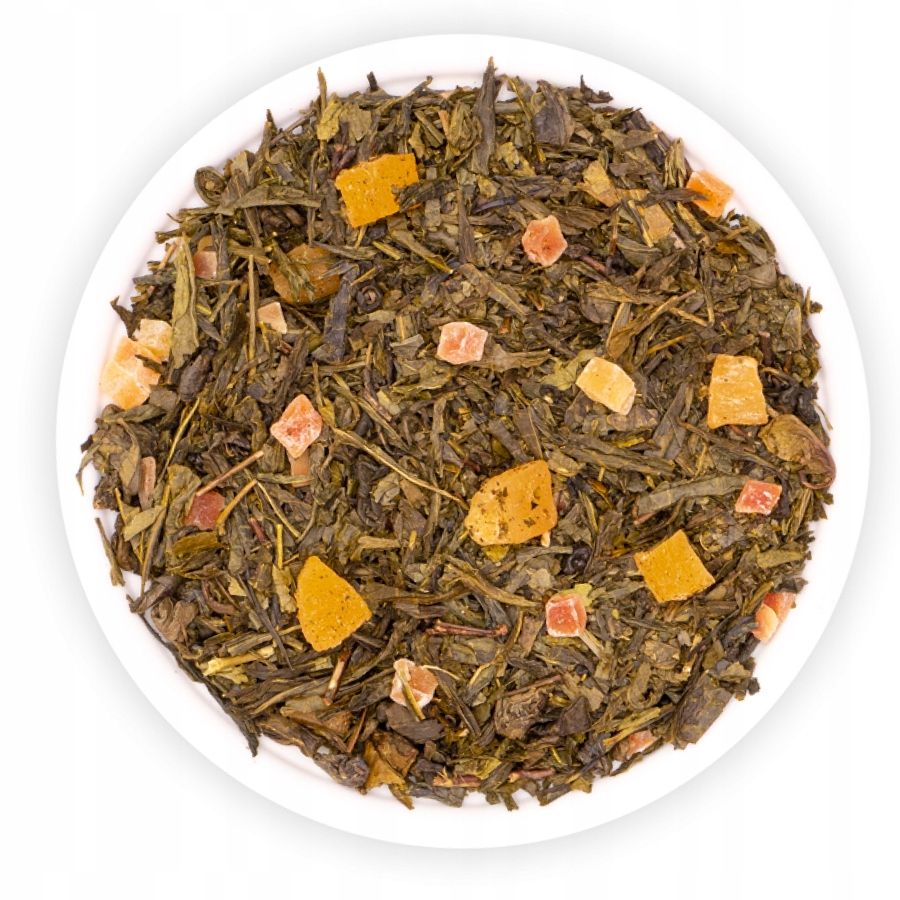 Zelený Listový Čaj Sencha Gunpowder Ananas Papája Ranní Teaverso 500G