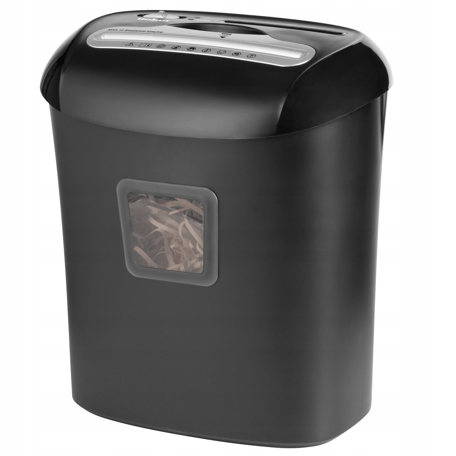 MOCNA NISZCZARKA DO PAPIERU CD DOKUMENTÓW KART Z KOSZEM 21L