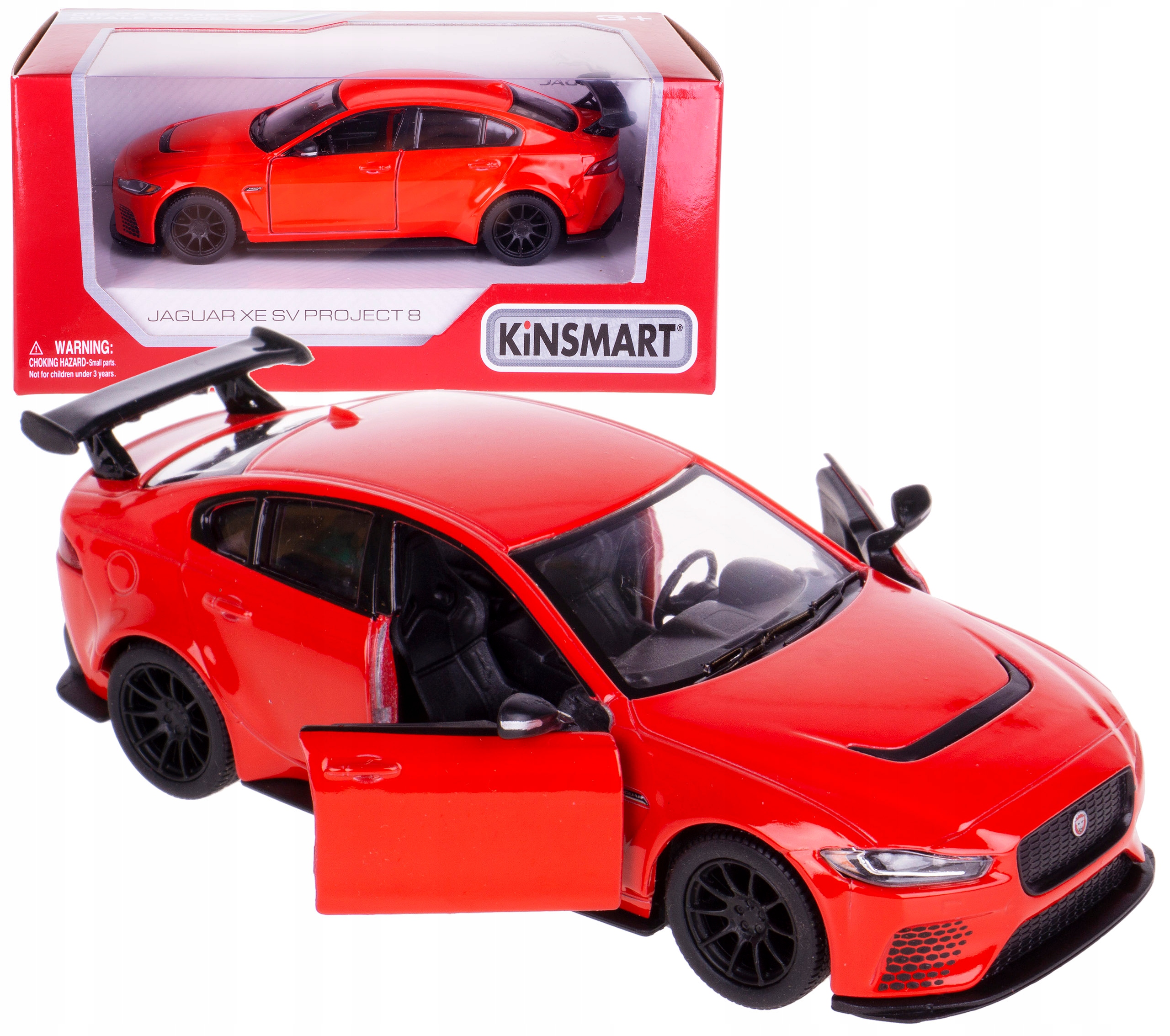 auto metalowe KINSMART - Jaguar XE SV Project 8   K-742 — 8