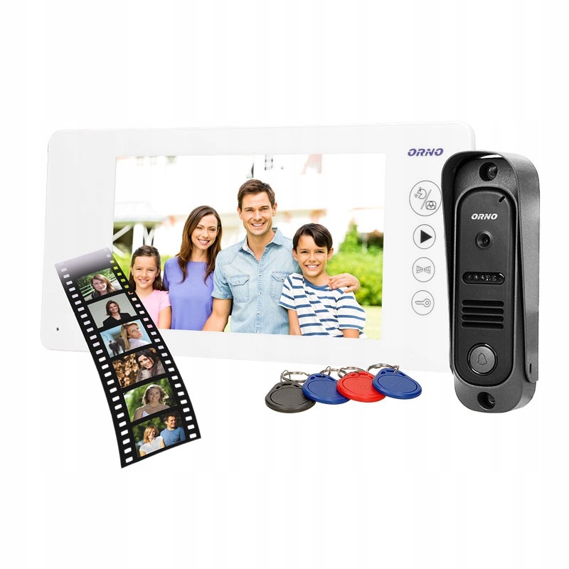 7-palcový handsfree Videovrátnik Arcus Orno