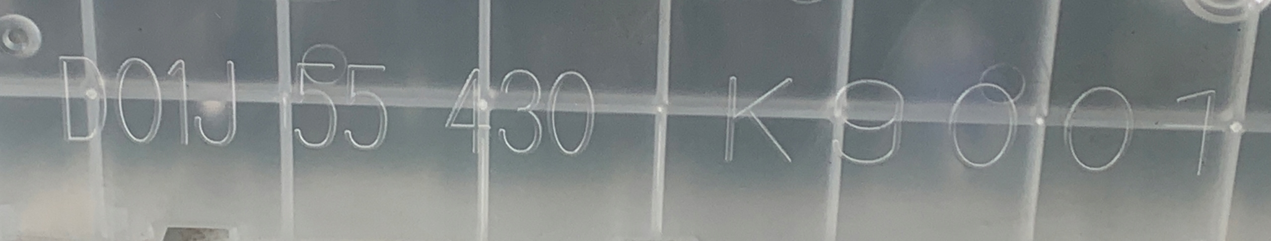 dials dials MAZDA 2 DE 07- 1.3 D01J55430 EUR