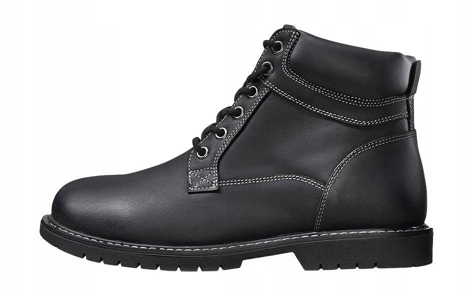 

Buty Męskie Skórzane Półbuty skóra Czarne *42